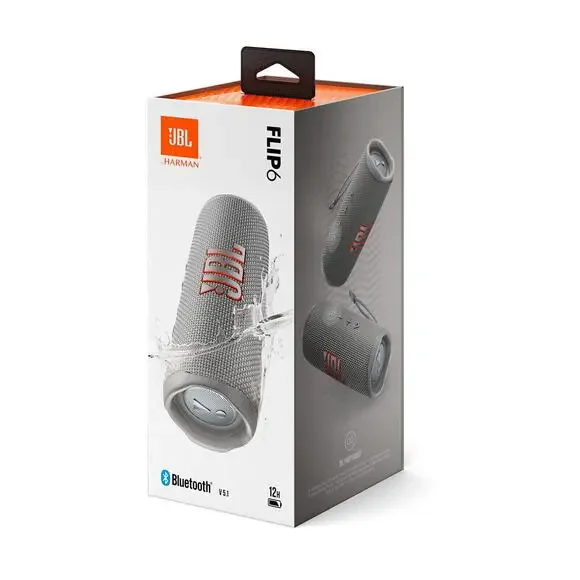 JBL Flip 6 Original Wireless Portable Bluetooth Speaker WaterproofDustproof Gray